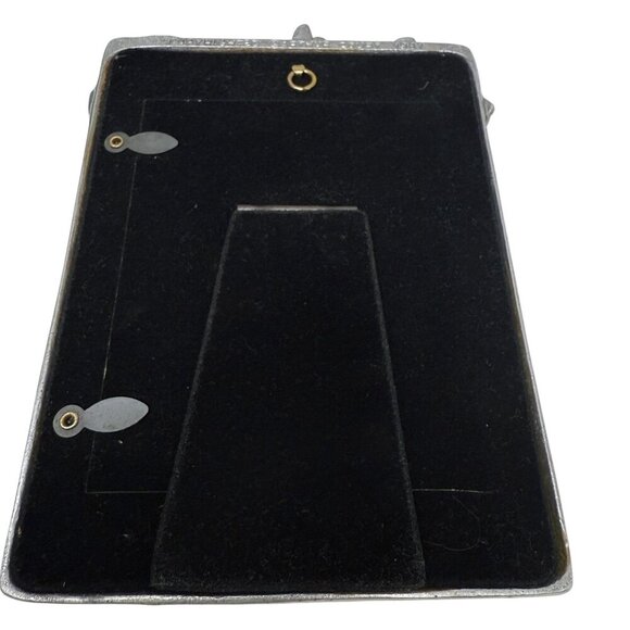 Vintage Arthur Court Frame Dragonflies Iris Metal 1987 7.5"h Art Nouveau Style - Picture 4 of 9